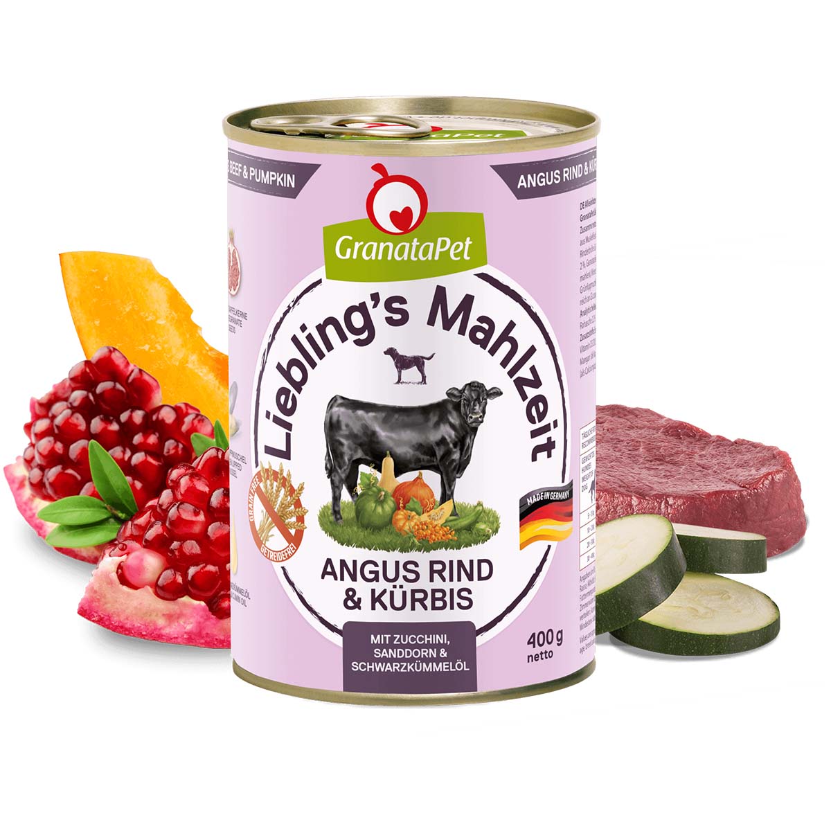 GranataPet Liebling's Mahlzeit Angus Rind und Kürbis bei ZooRoyal