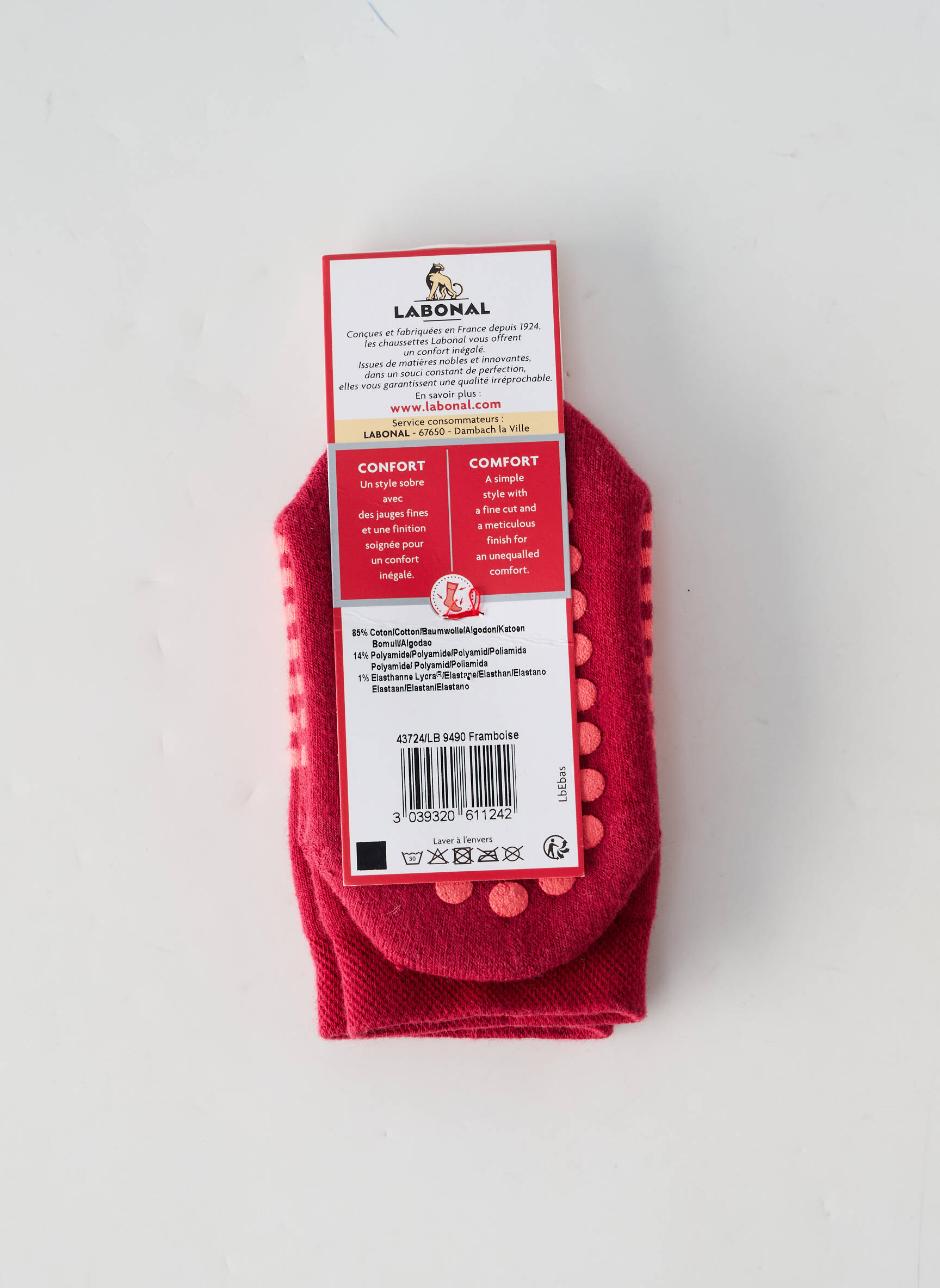 Labonal Chaussette Fille couleur rose