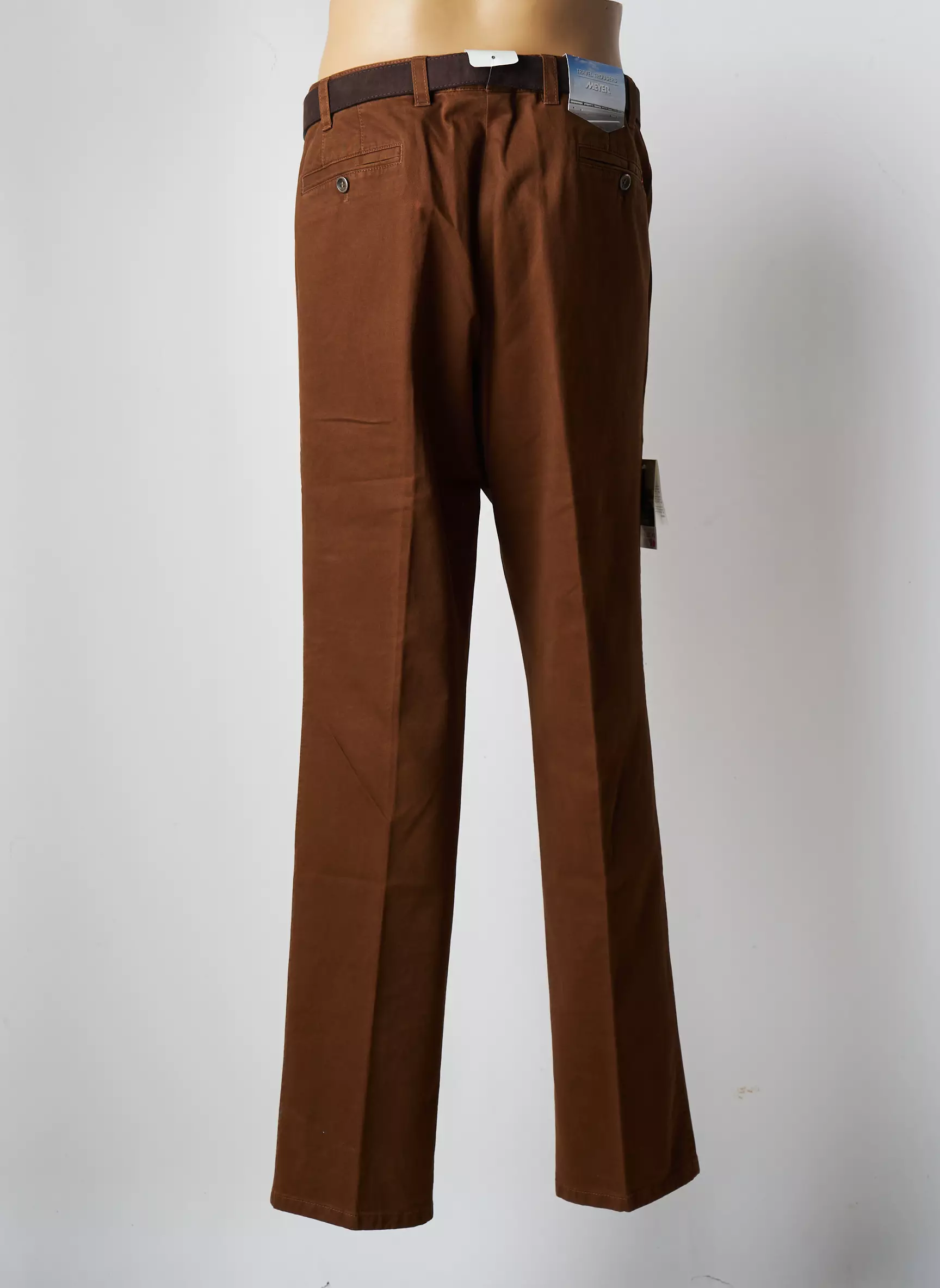 Meyer Pantalons Chino Homme couleur marron