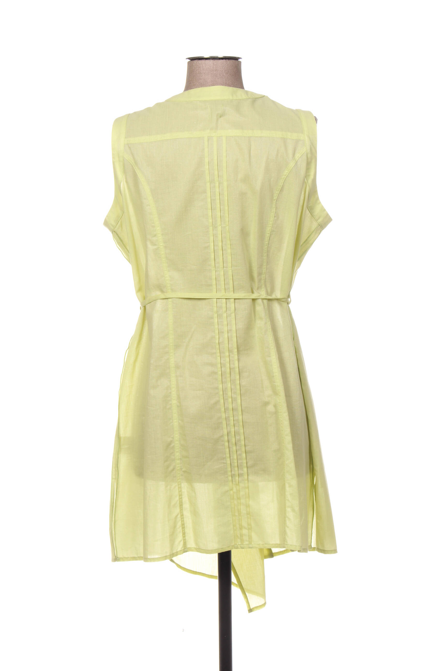 Fred Sabatier Tuniquesansmanche Femme couleur vert
