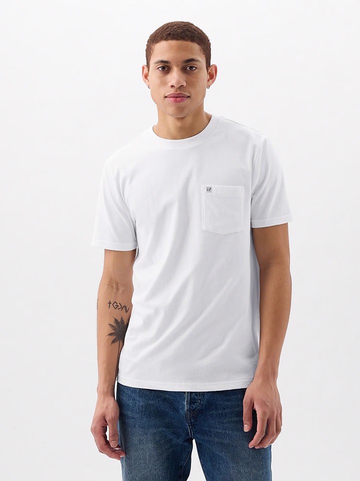 GAP Shirt in Weiß günstig kaufen