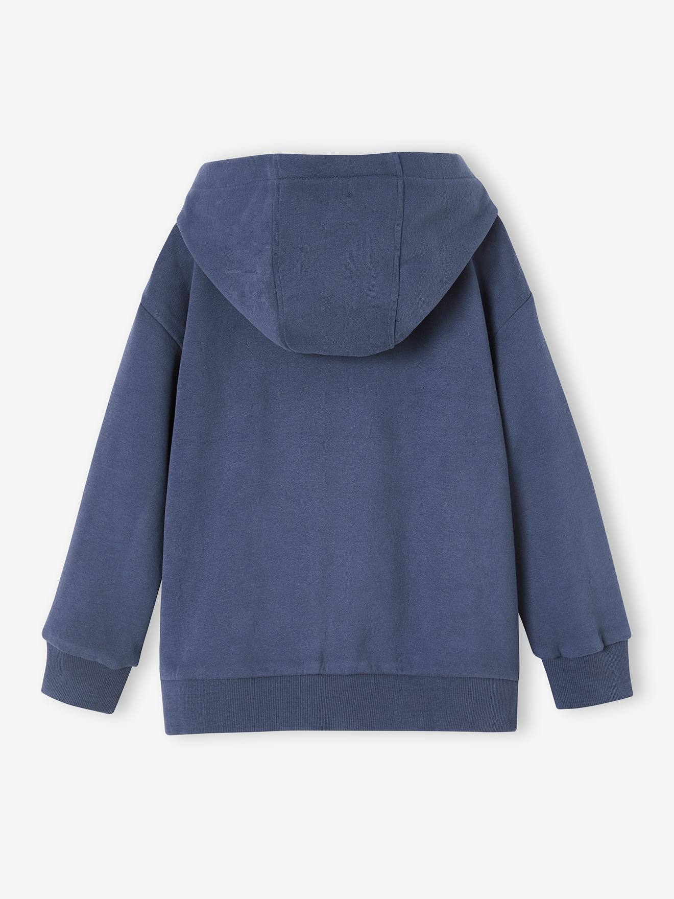 Vertbaudet Jungen Kapuzensweatjacke - nachtblau