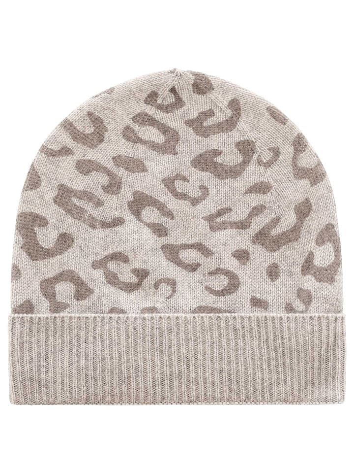 Zwillingsherz Kaschmir-Beanie in Taupe günstig kaufen onesize