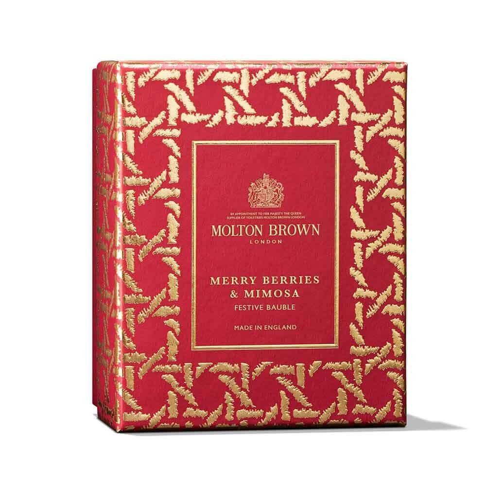 Molton Brown Festliche Limited Editions Merry Berries & Mimosa Christbaumkugel