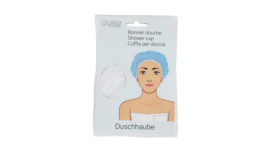 Guilia Duschhaube weiß weiß