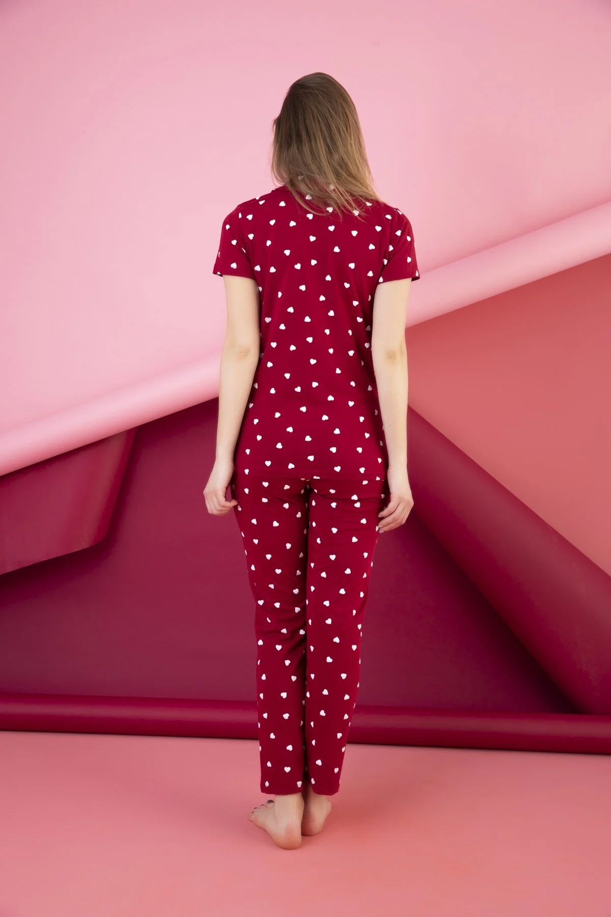 ELİTOL  Pyjama-Set mit Knöpfen