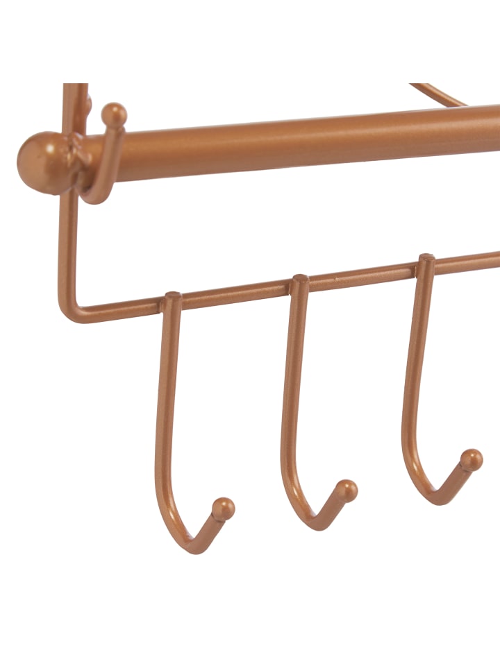 relaxdays Wand Schmuckhalter in Bronze - (B)36,5x (H)30 x (T)3,5 cm günstig kaufen onesize