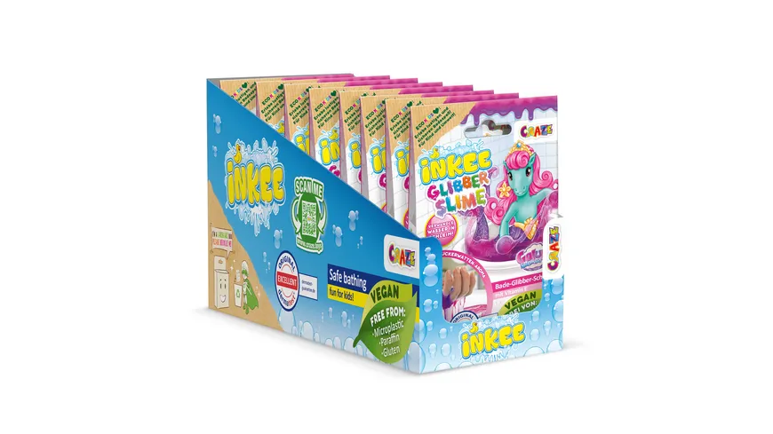 CRAZE INKEE Badeglibberschleim Galupy Mermaid