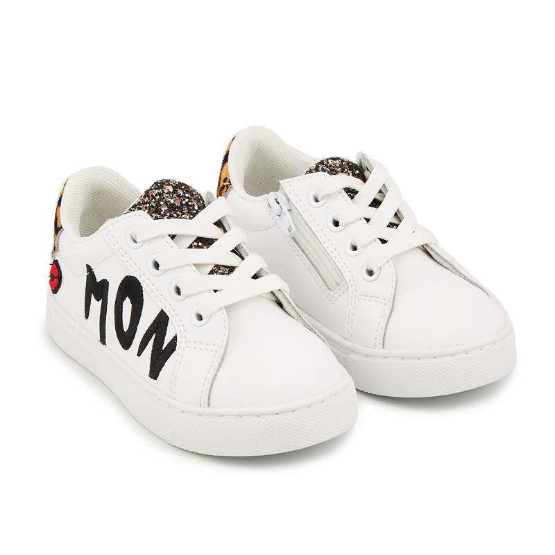 Baskets en cuir Mini Simone mon chaton