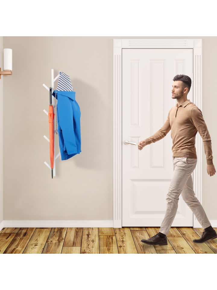 relaxdays Kleiderständer in Weiß günstig kaufen onesize