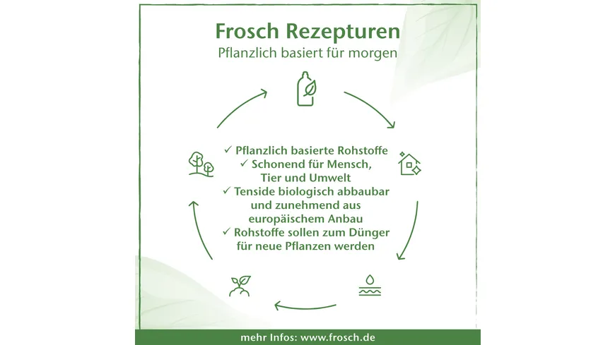 Frosch Voll-Waschmittel Citrus 1.44 l