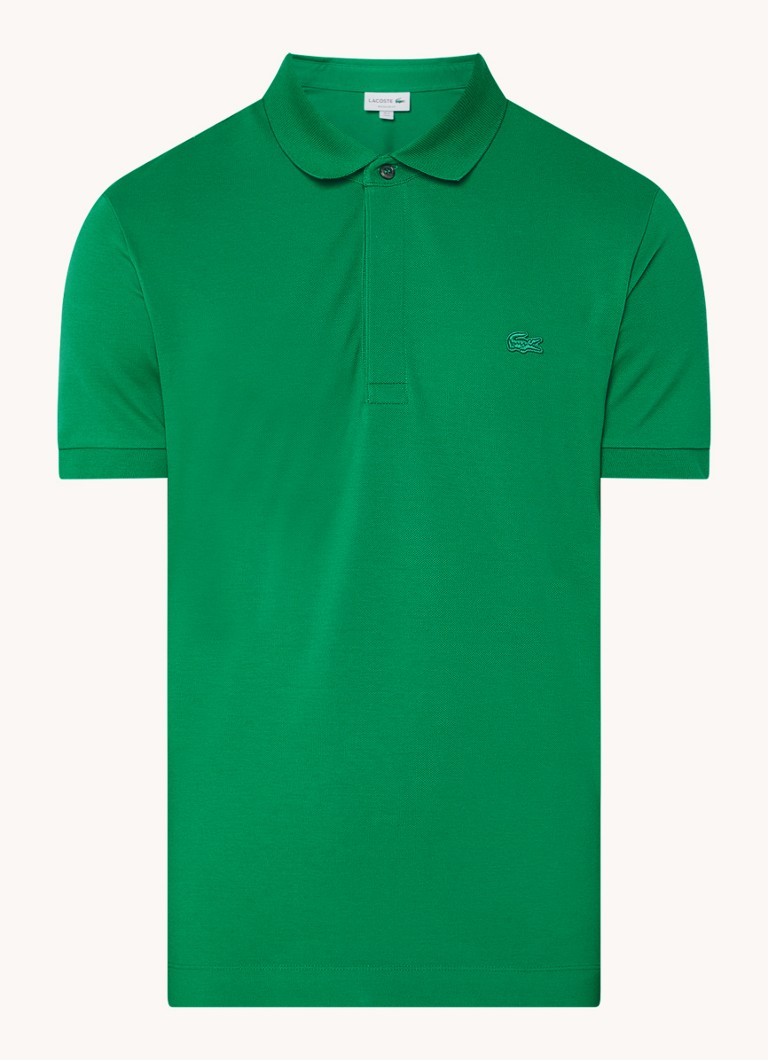 Tricou polo Lacoste cu croială clasică și logo brodat.