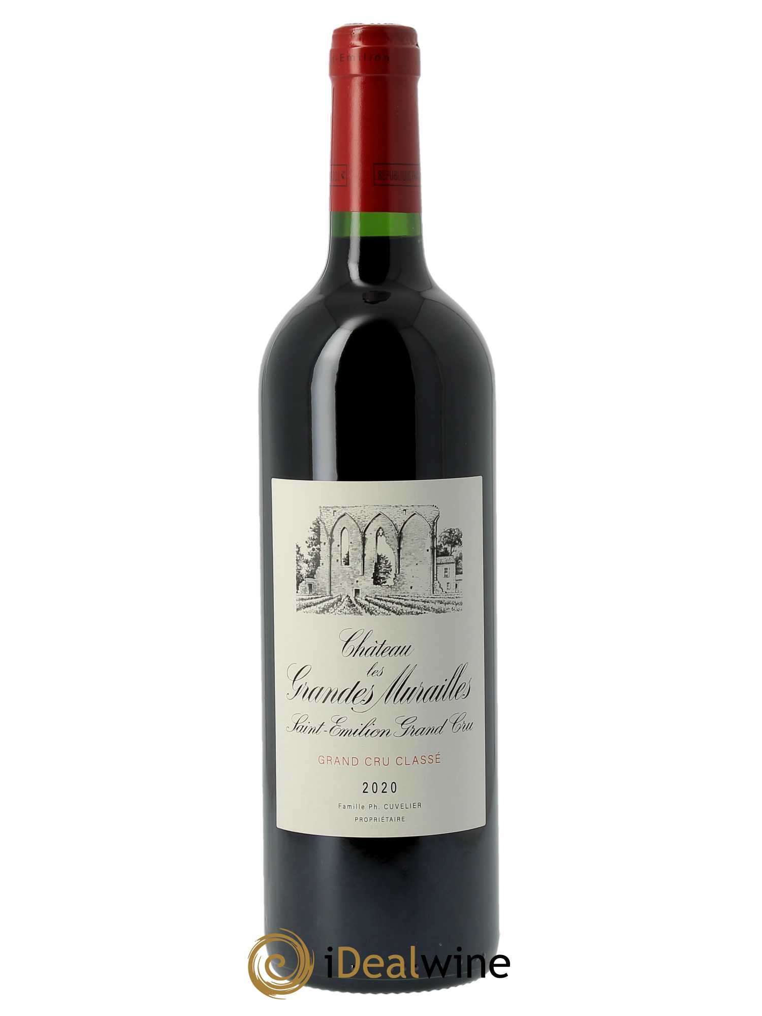 Château les Grandes Murailles Grand Cru Classé (CBO à partir de 6 BTS) 2020 - Lot de 1 Bouteille