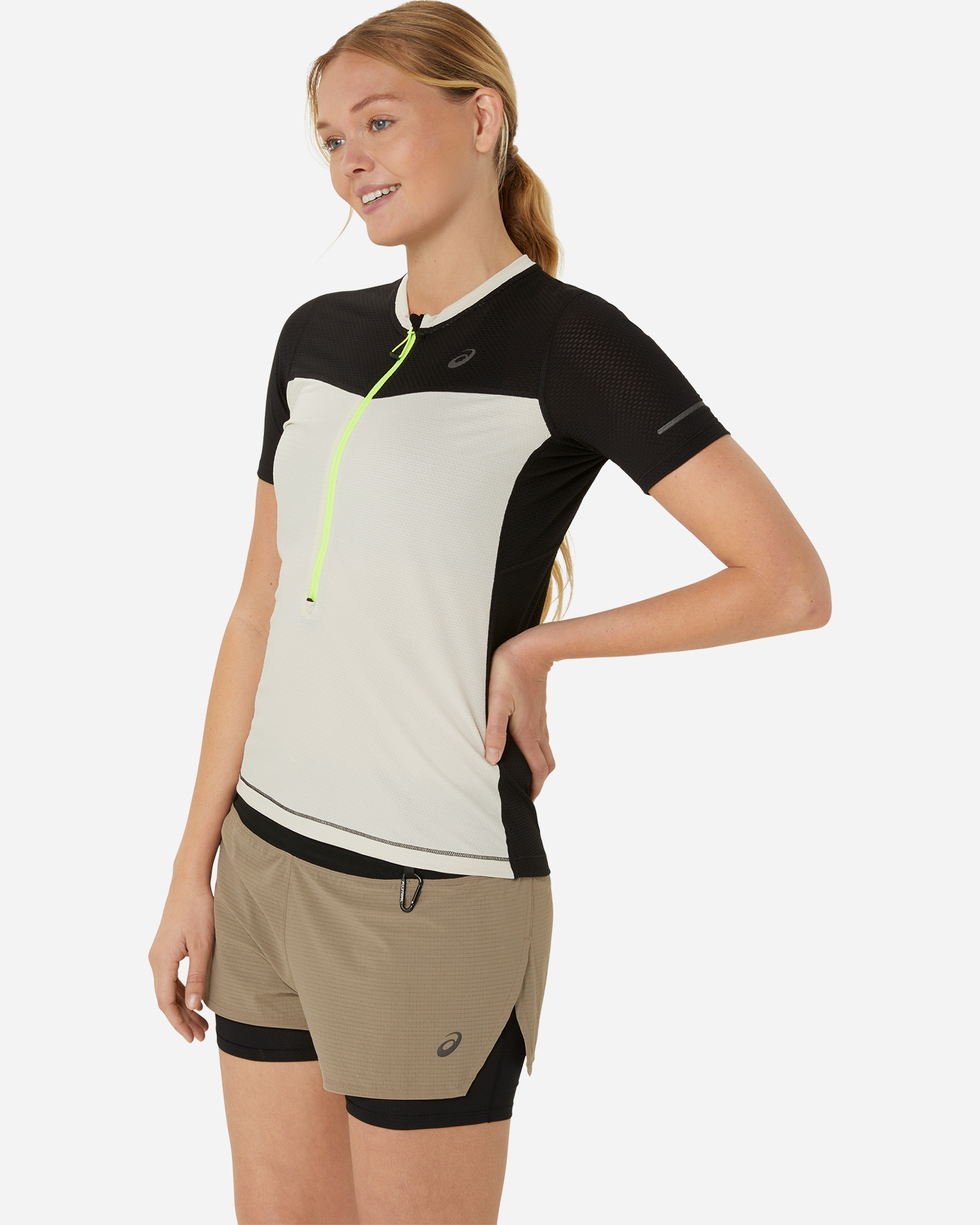 Bėgimo marškinėliai Asics Fujitrail Ss W 2012C721-250