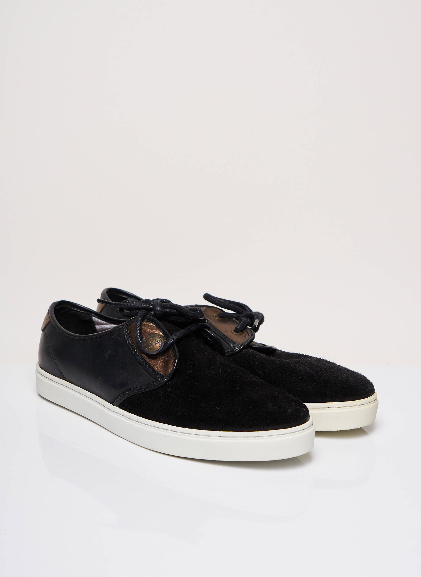 Fmr La Belle Tennis Ephemere Baskets Femme couleur noir