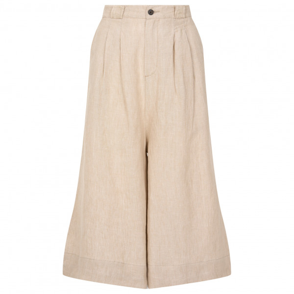 KnowledgeCotton Apparel - Women's Natural Linen Baggy Shorts - Shorts