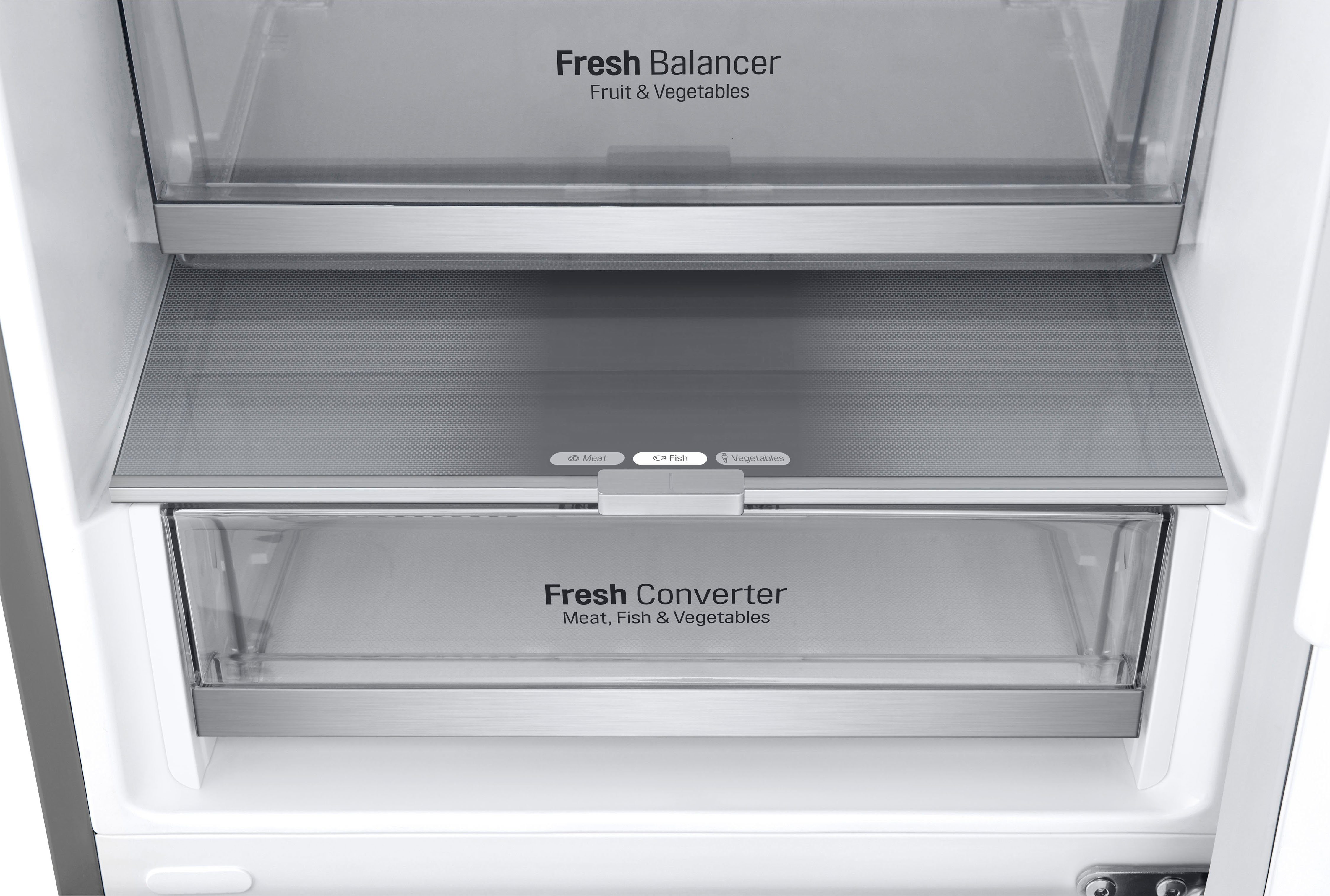 LG Kühl-/Gefrierkombination Serie 7 GBV7280CMB, 203 cm hoch, 59,5 cm breit