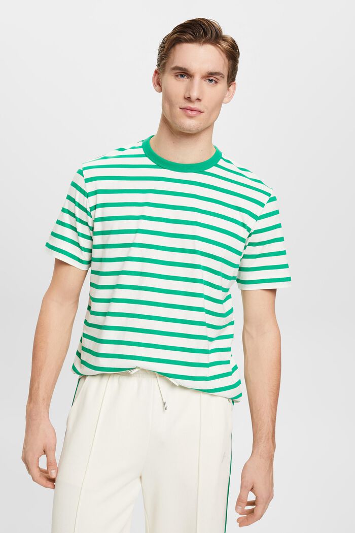 Streifen-T-Shirt aus nachhaltiger Baumwolle