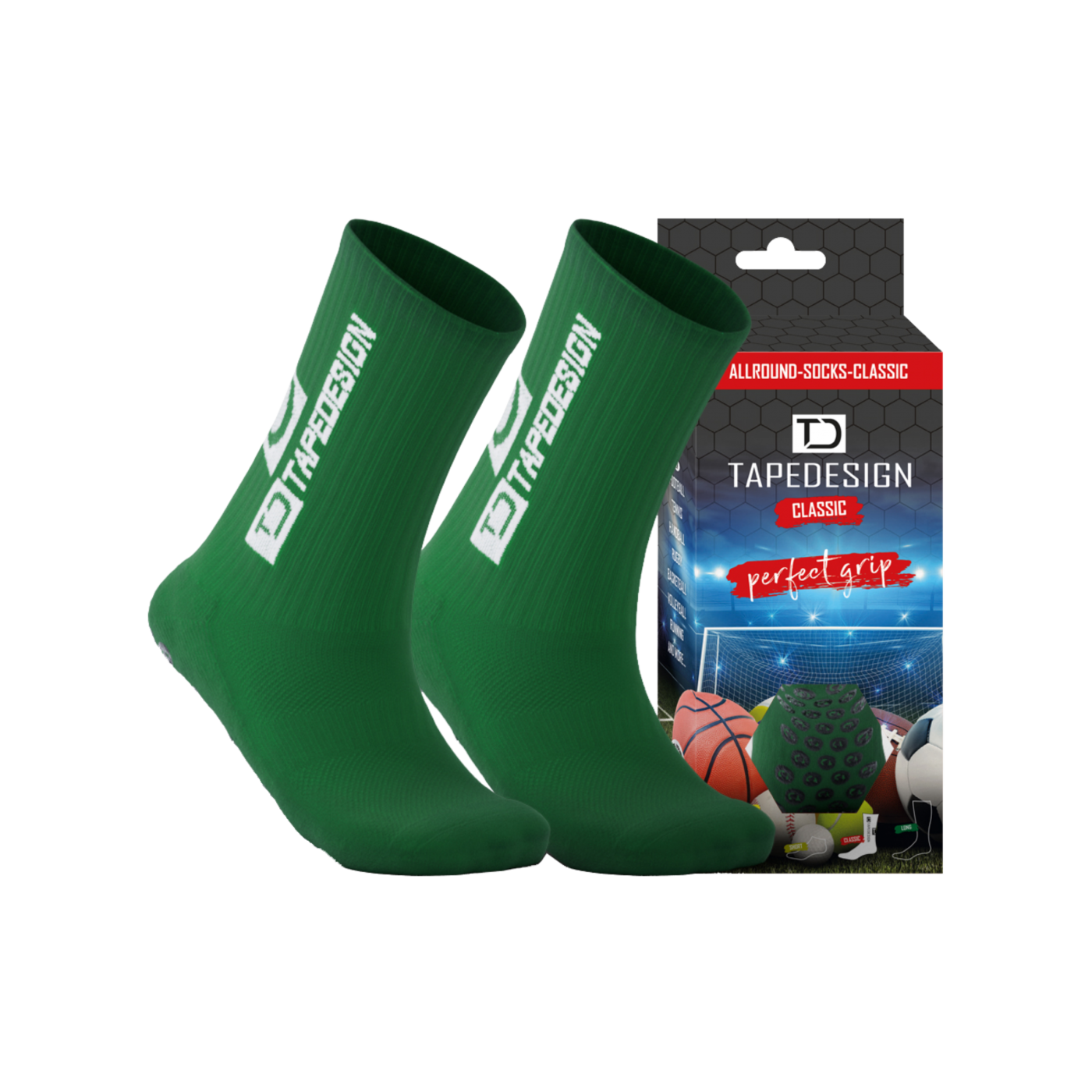 Tapedesign Socks Socken Grün F007