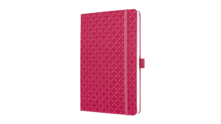 sigel Jolie Notizbuch liniert Fuchsia Pink 135 x 203 x 16mm