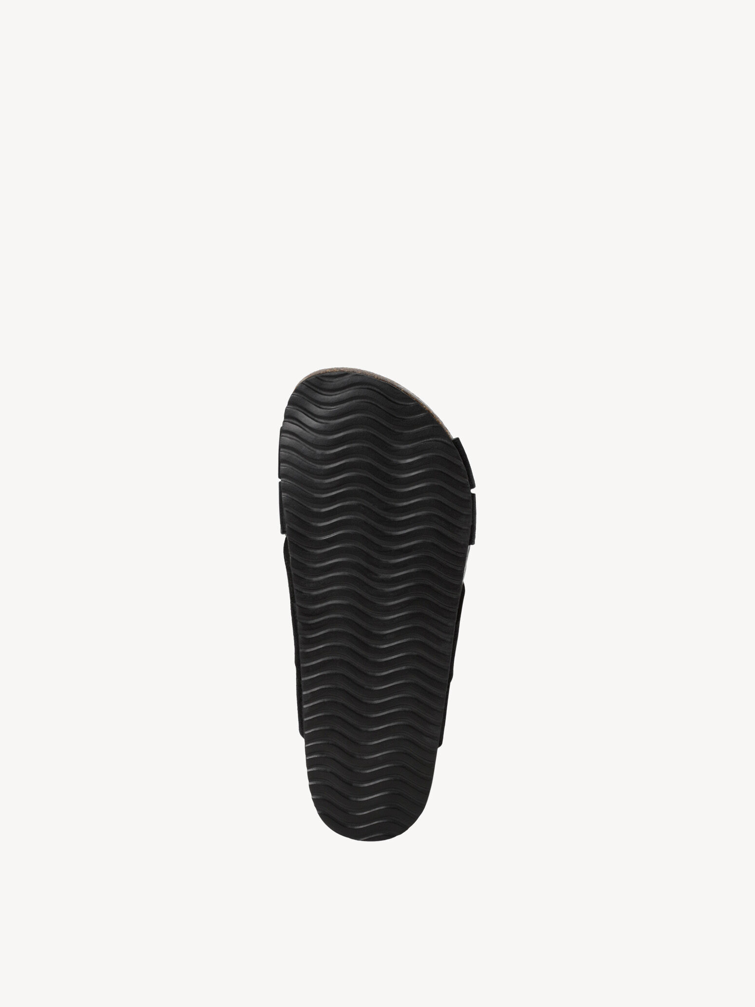 Mule en cuir - noir