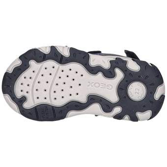 Geox B Flaffee Boy Sandale in blau