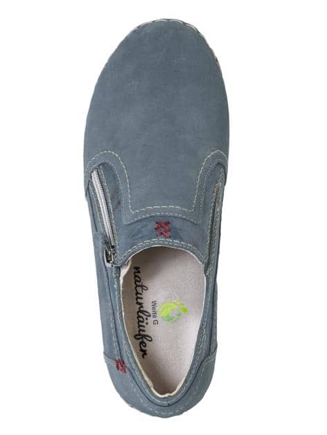 Slipper mit Reißverschluss