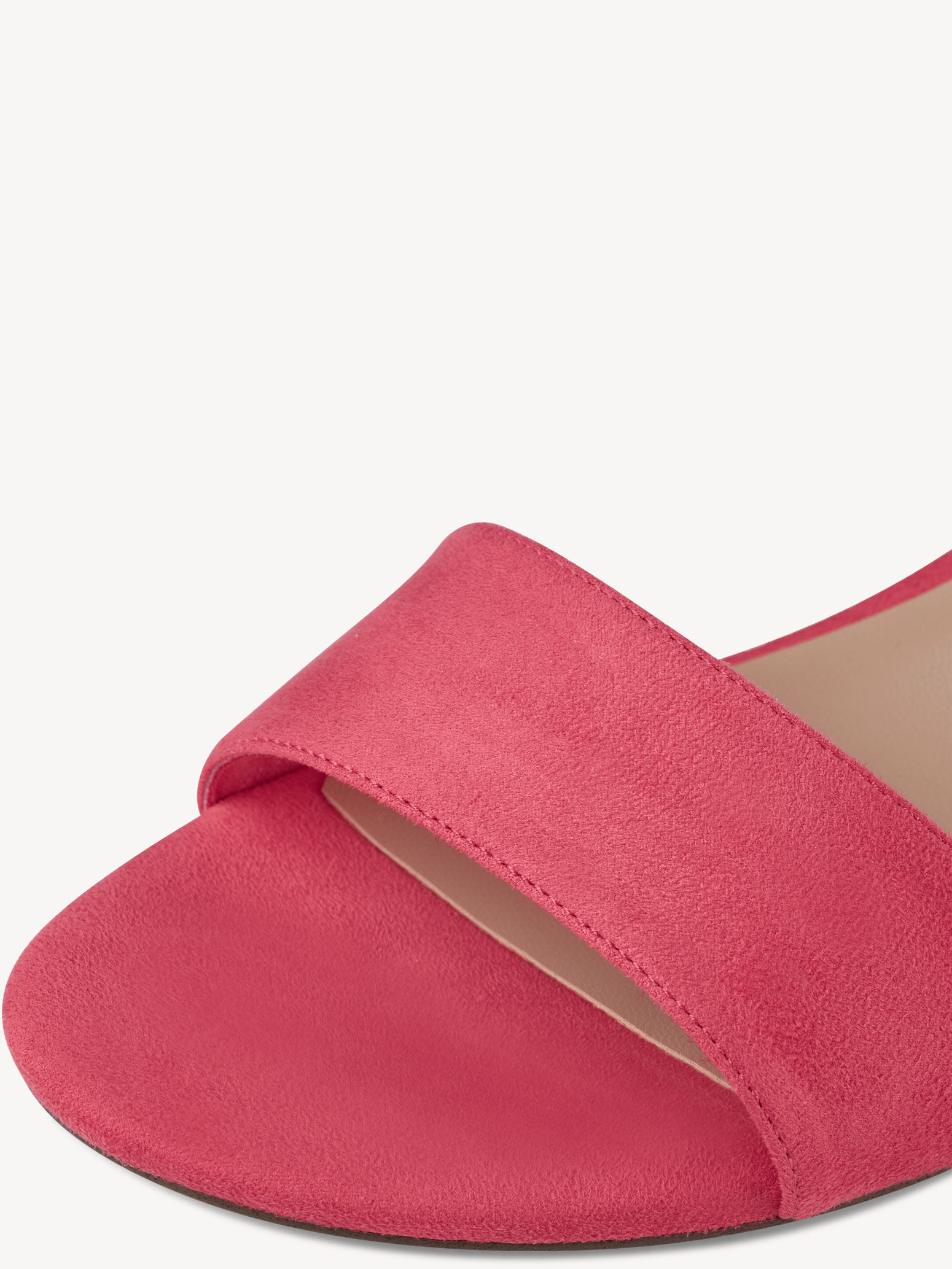 Sandale à talon - rose fuchsia