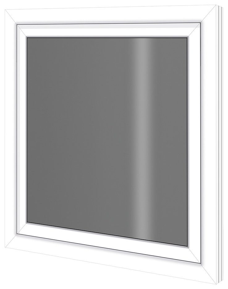 RORO Türen & Fenster Kunststofffenster, BxH: 95x95 cm, ohne Griff