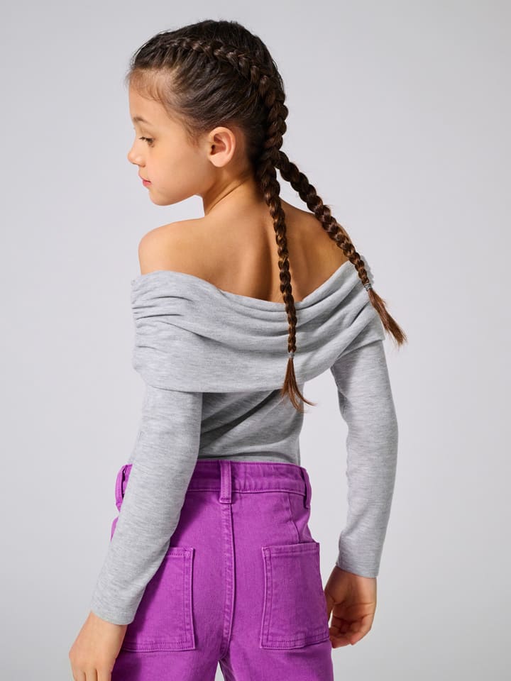KIDS ONLY Longsleeve in Grau günstig kaufen