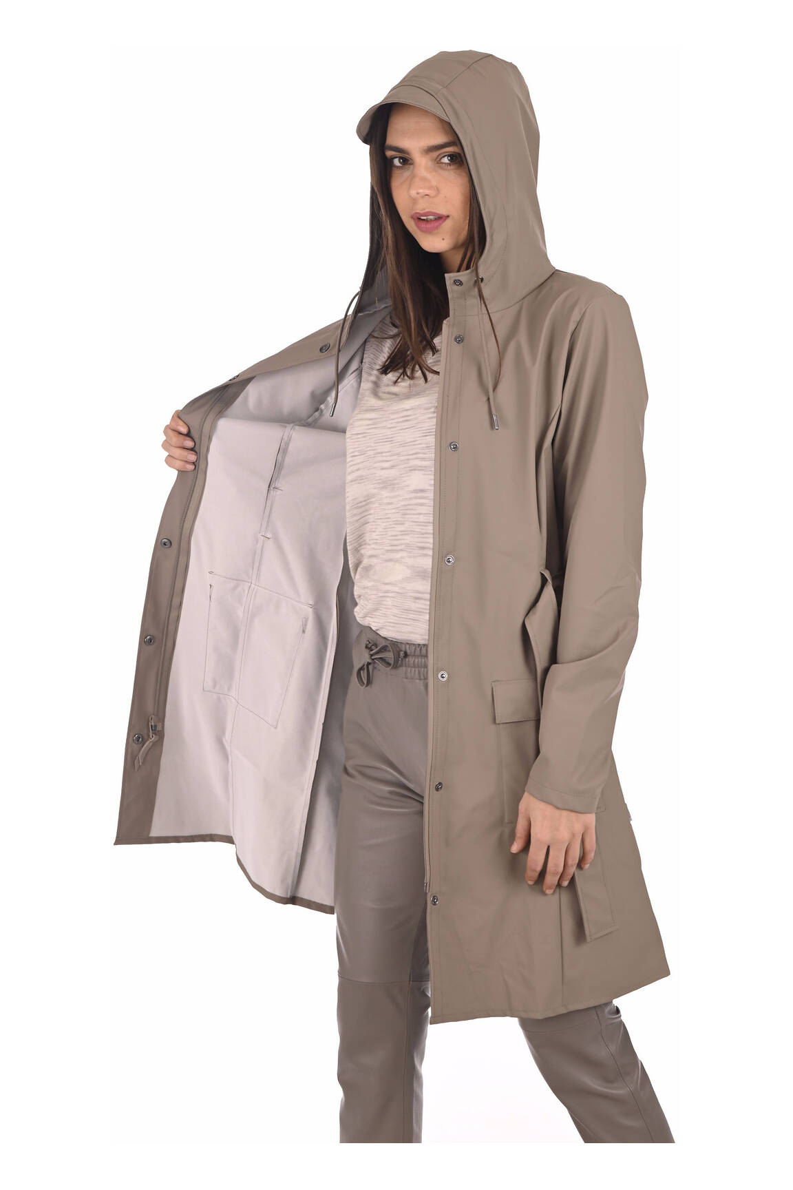 Rains Impermeables Trenchs Femme couleur beige