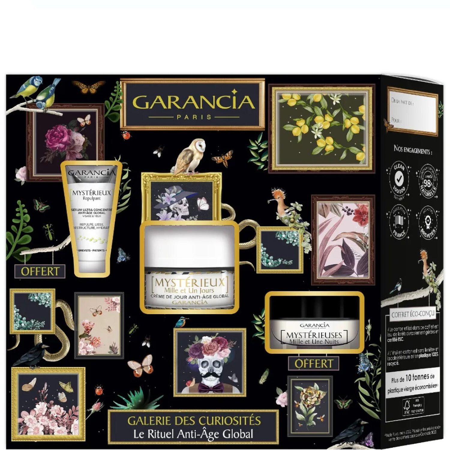 Garancia Galerie des Curiosités Coffret Rituel Anti-Age Global - 3 Produits