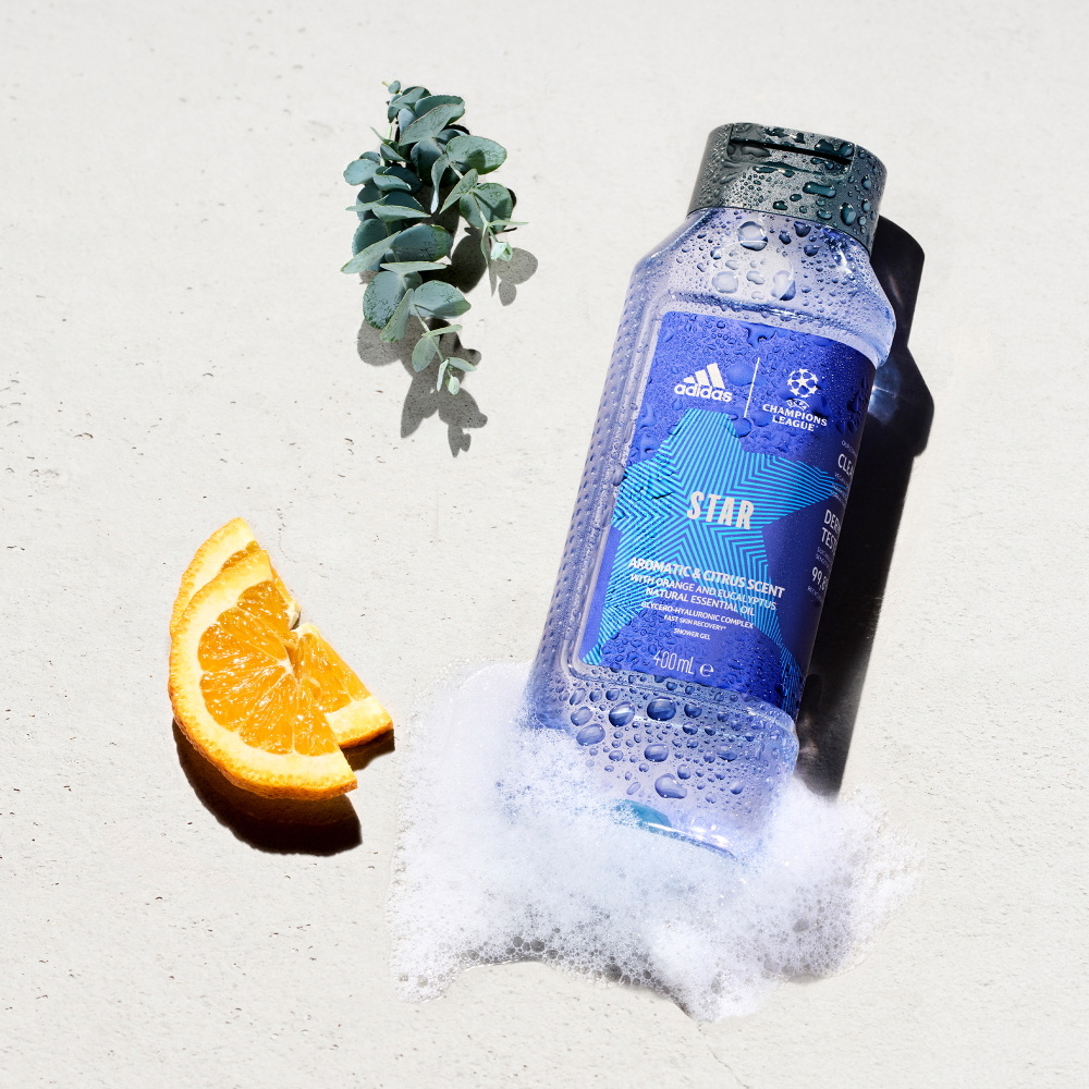 adidas UEFA 10 - 400 ml Gel Douche - 400 ml