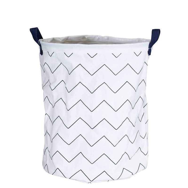 Panier de rangement en tissu Hello
