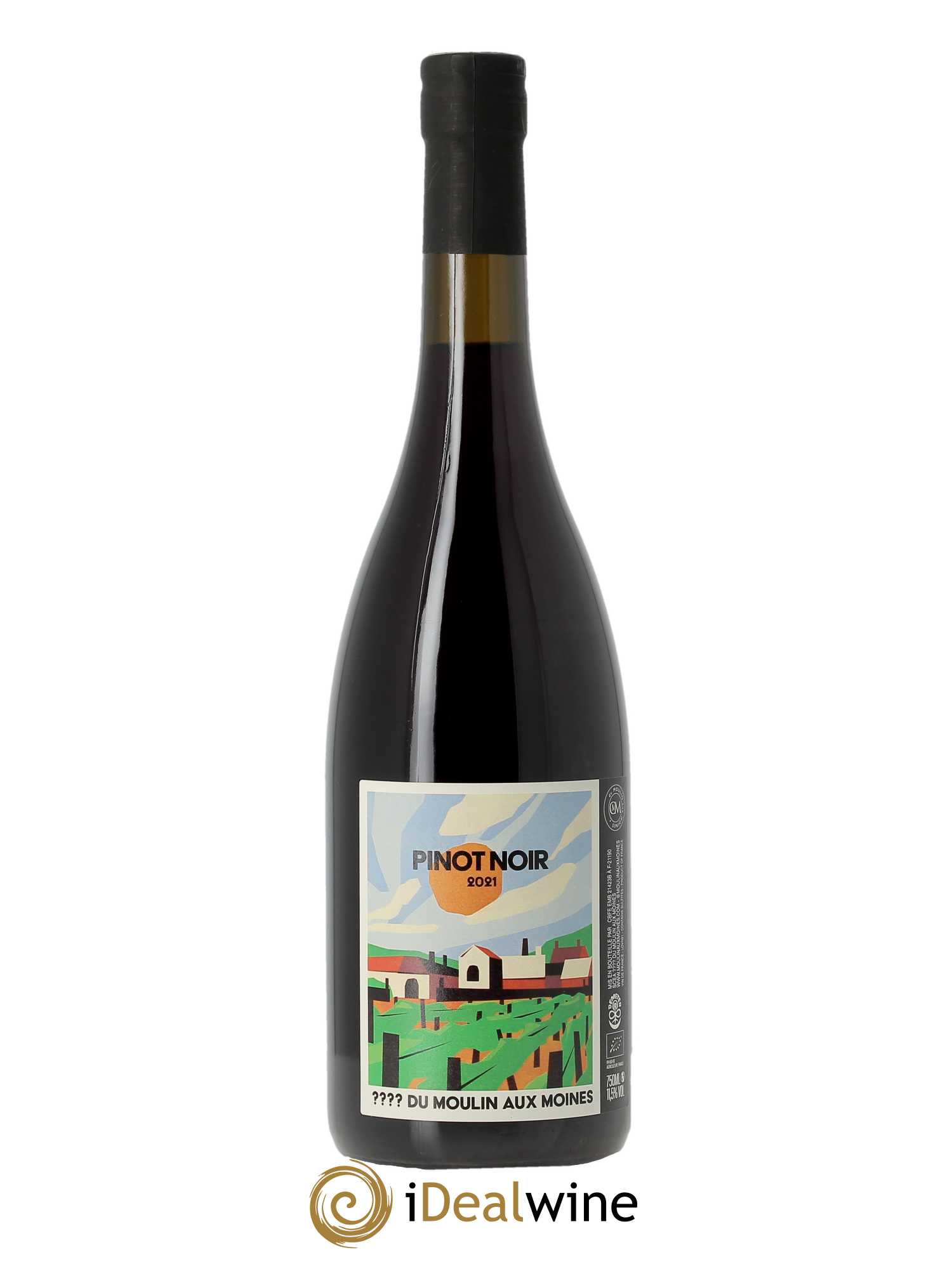 Vin de France Pinot Noir Clos du Moulin aux Moines  2021 - Lot de 1 Bouteille