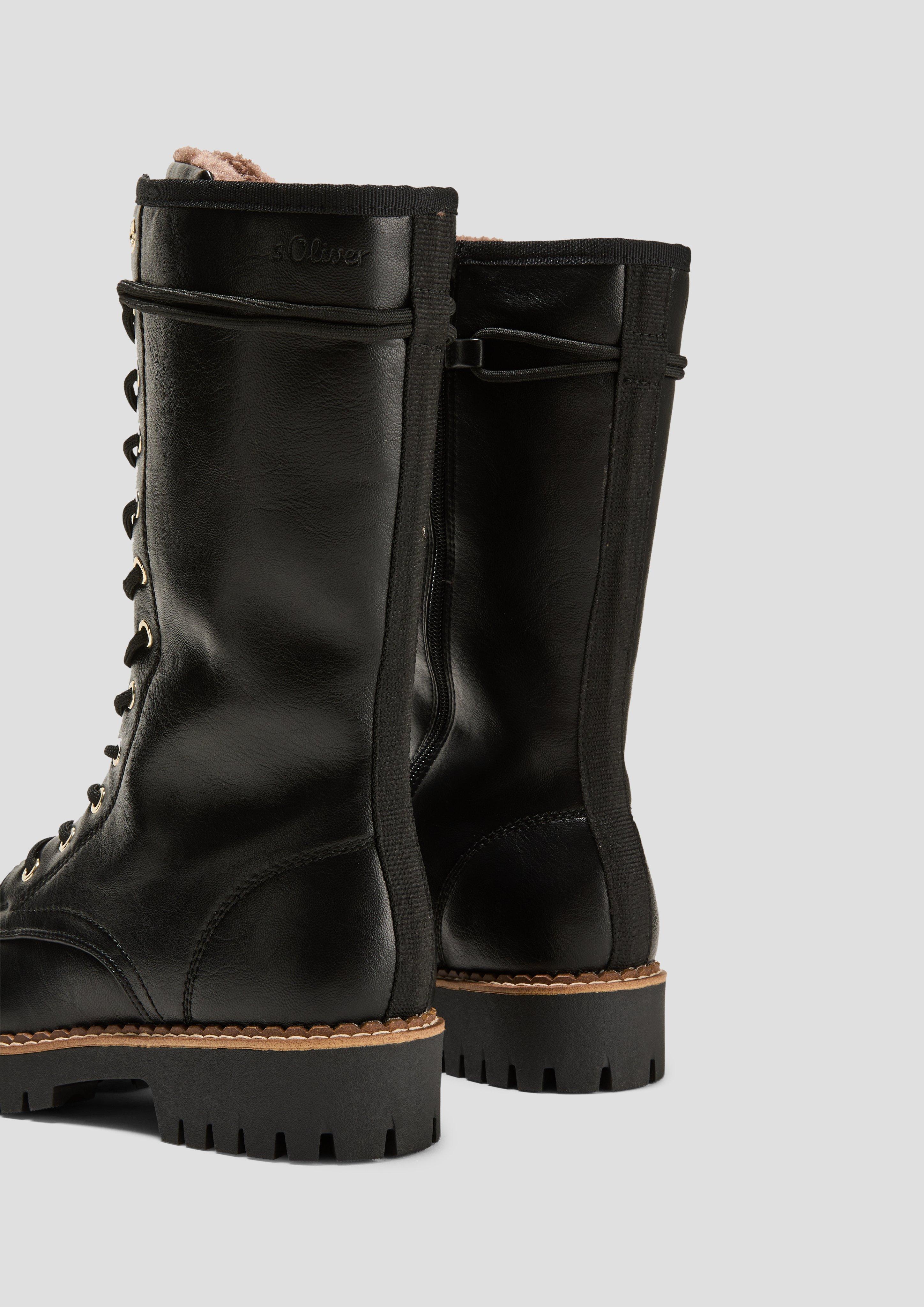 Stiefel mit Profilsohle  6008580-022