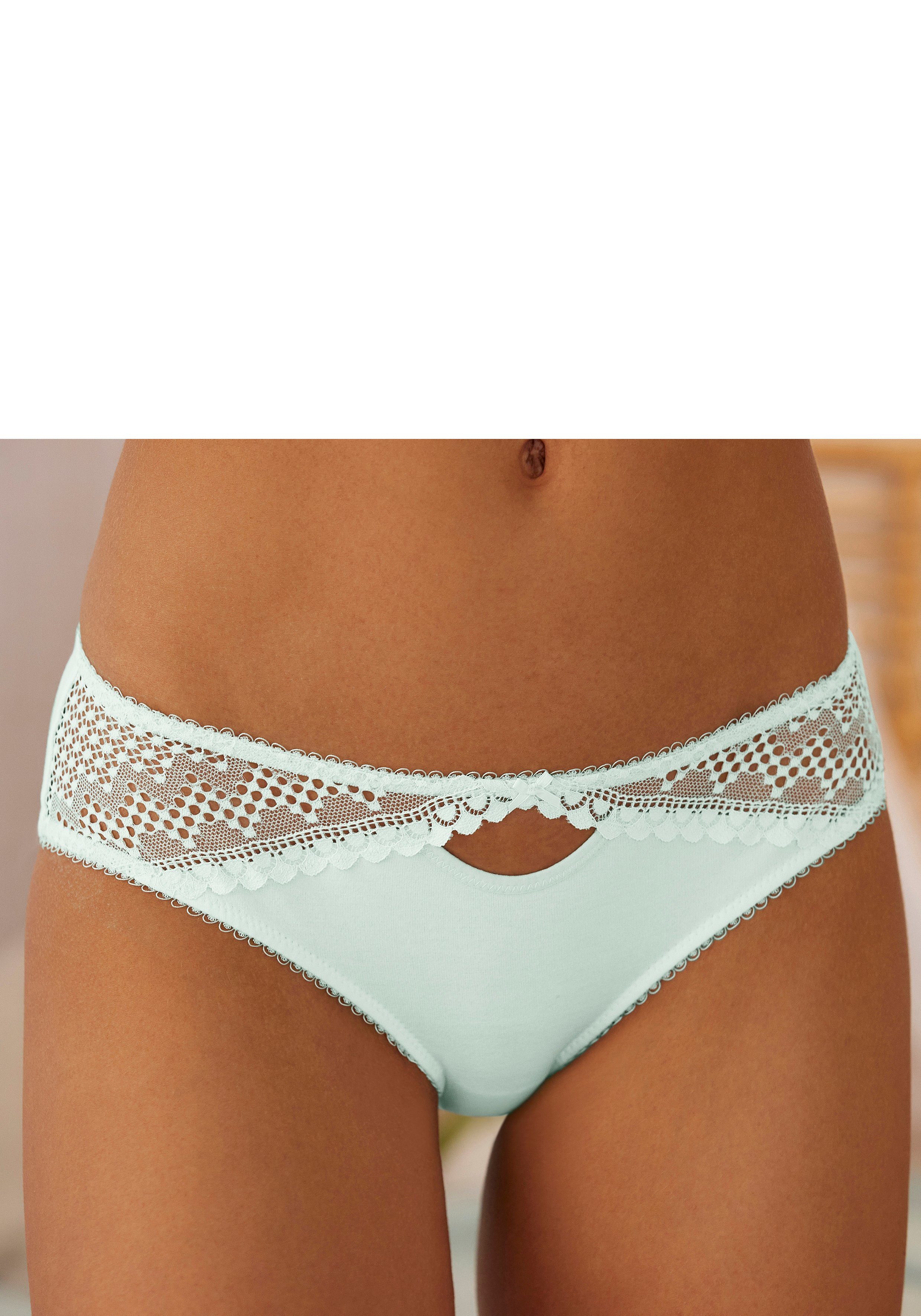 LASCANA Slip aus Bio-Baumwolle