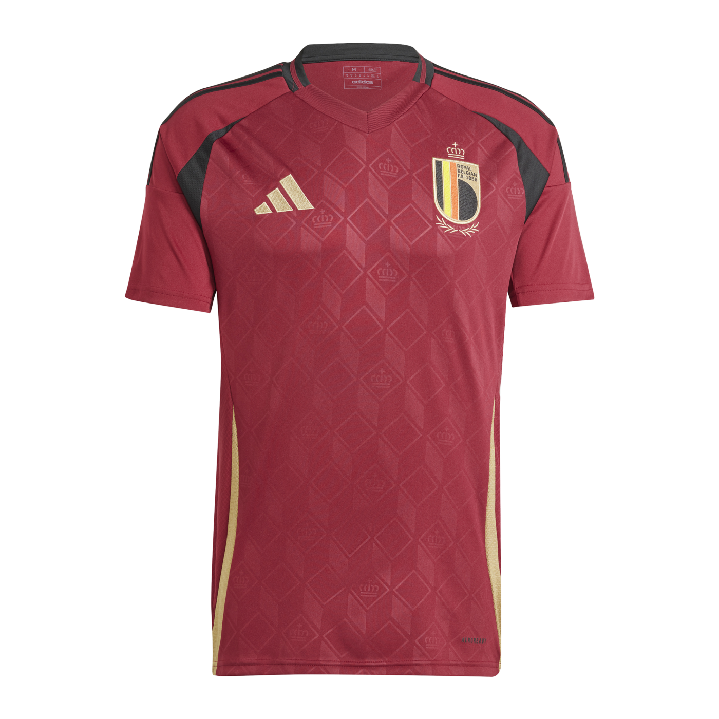 adidas Belgien Trikot Home EM 2024 Rot