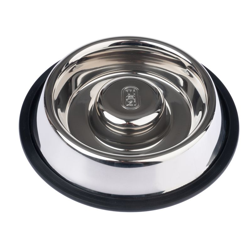 TIAKI Slow-Feeding-Napf Silvered zu TOP-Preisen