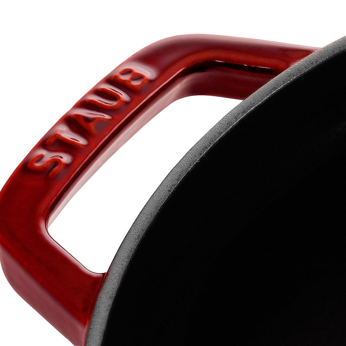 Cocotte 22 cm, rund, Grenadine-Rot, Gusseisen