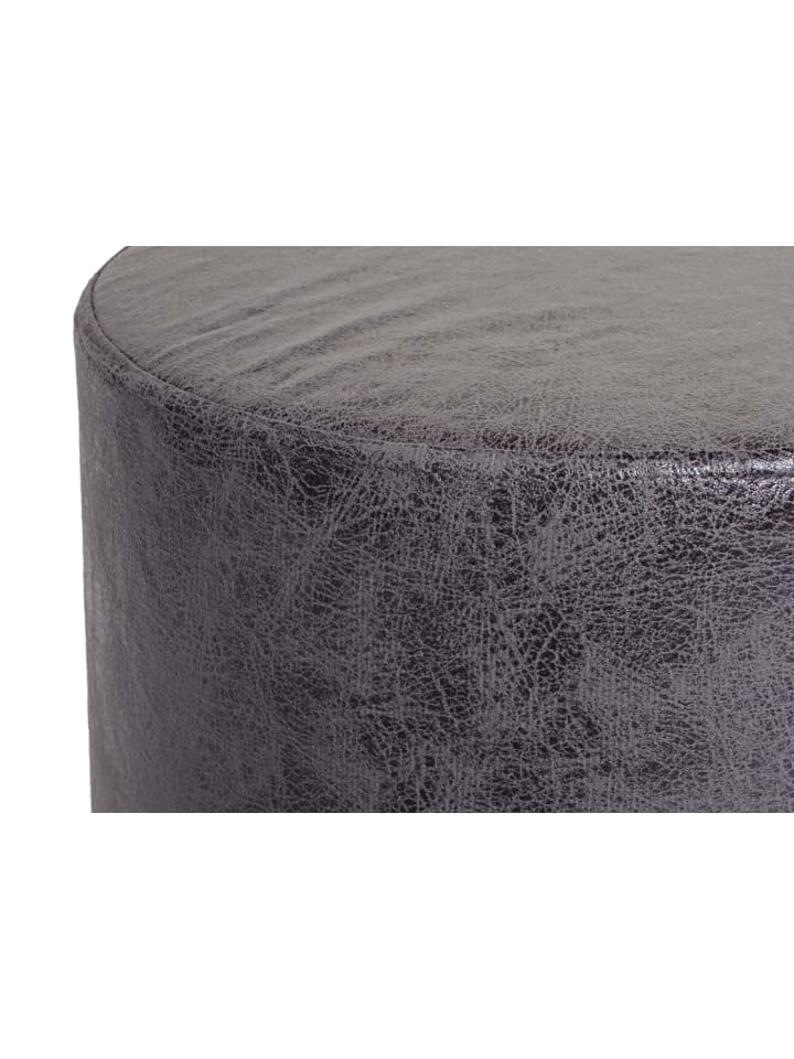 MCW 2er-Set Sitzhocker und Beistelltisch K48, Schwarz günstig kaufen onesize