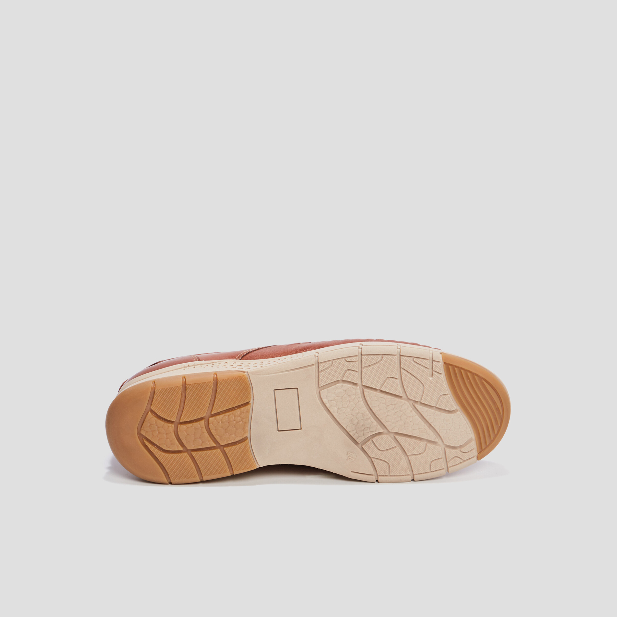 Derbies en cuir Walking marron homme | La Halle