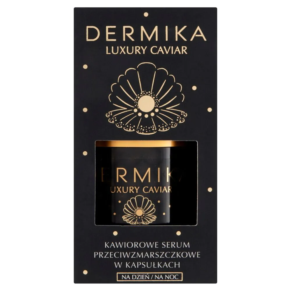 Prabangus „Dermika“ ikrų serumas kapsulėse