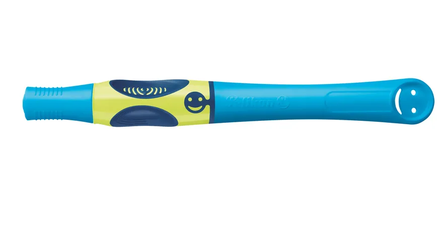 Pelikan griffix® Tintenroller für Rechtshänder Neon Fresh Blue