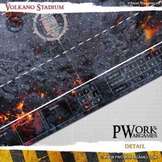 Neoprene Mat: Volkano Stadium 2,4` × 3' (73x92cm)
