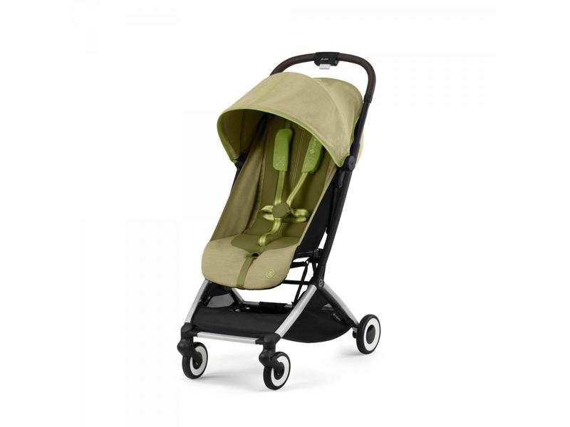 Orfeo - Poussette de Voyage Ultra Compacte, Légère et Confortable - Nature Green | CYBEX