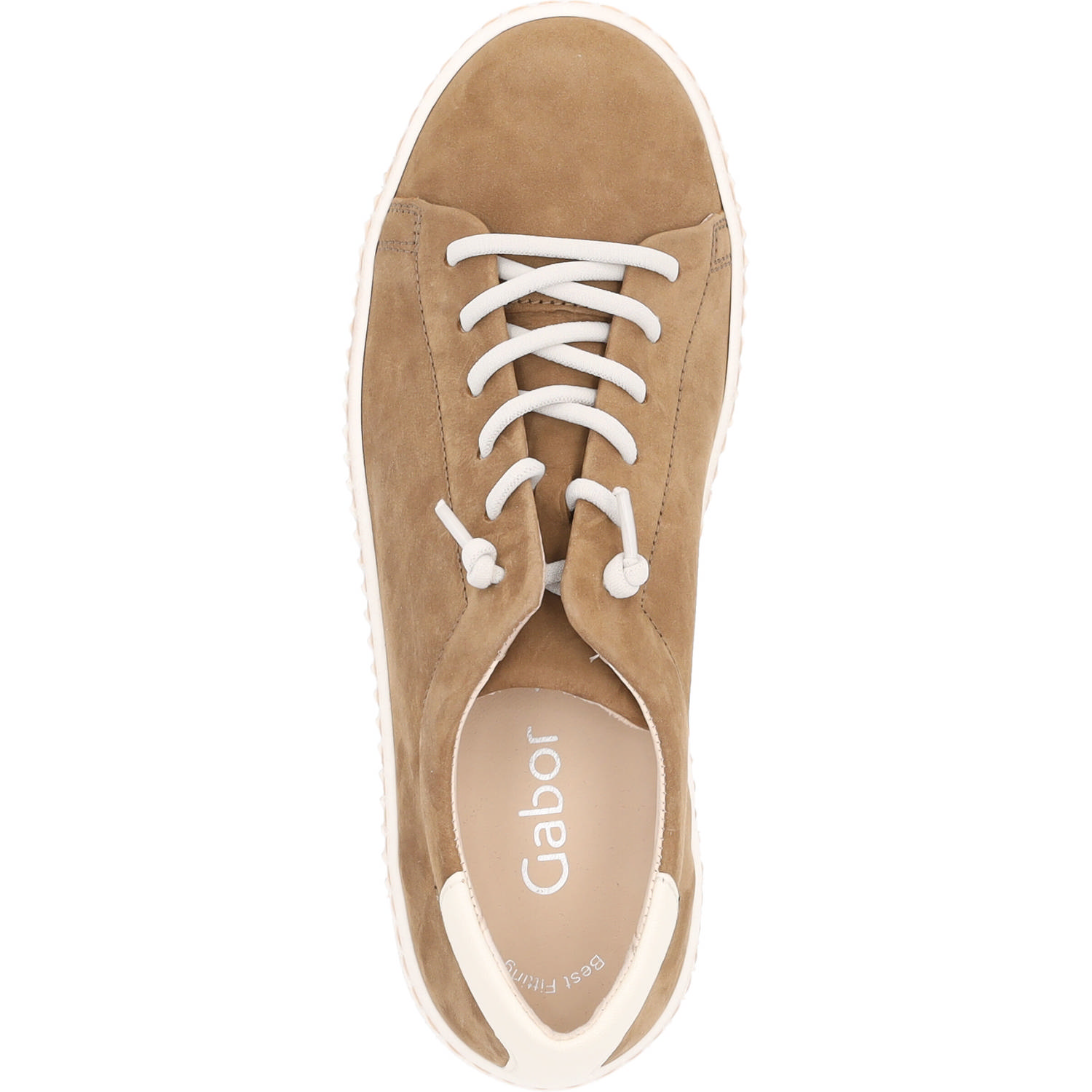 Gabor 33.331, Schnürschuhe, Damen, nut/panna (beige)