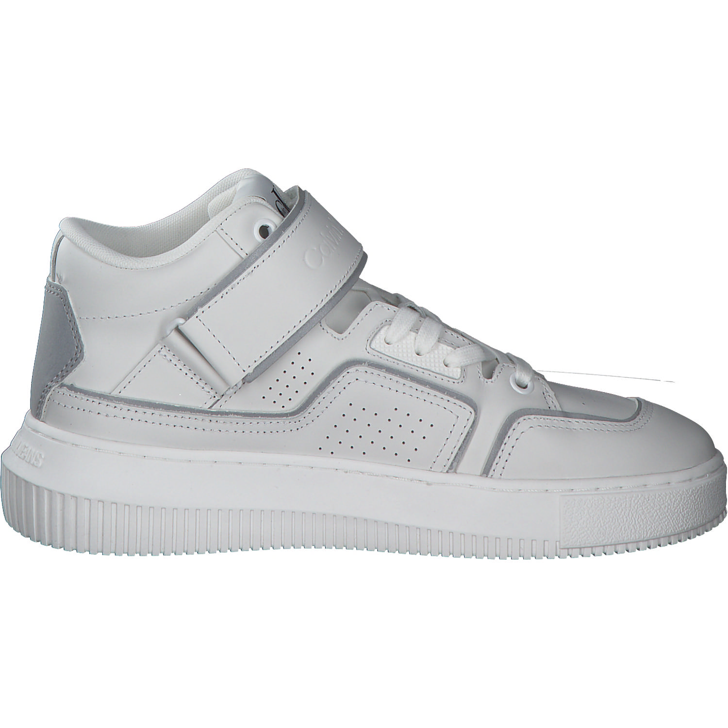 Calvin Klein YW0YW008II, Sneakers, Damen, Silber