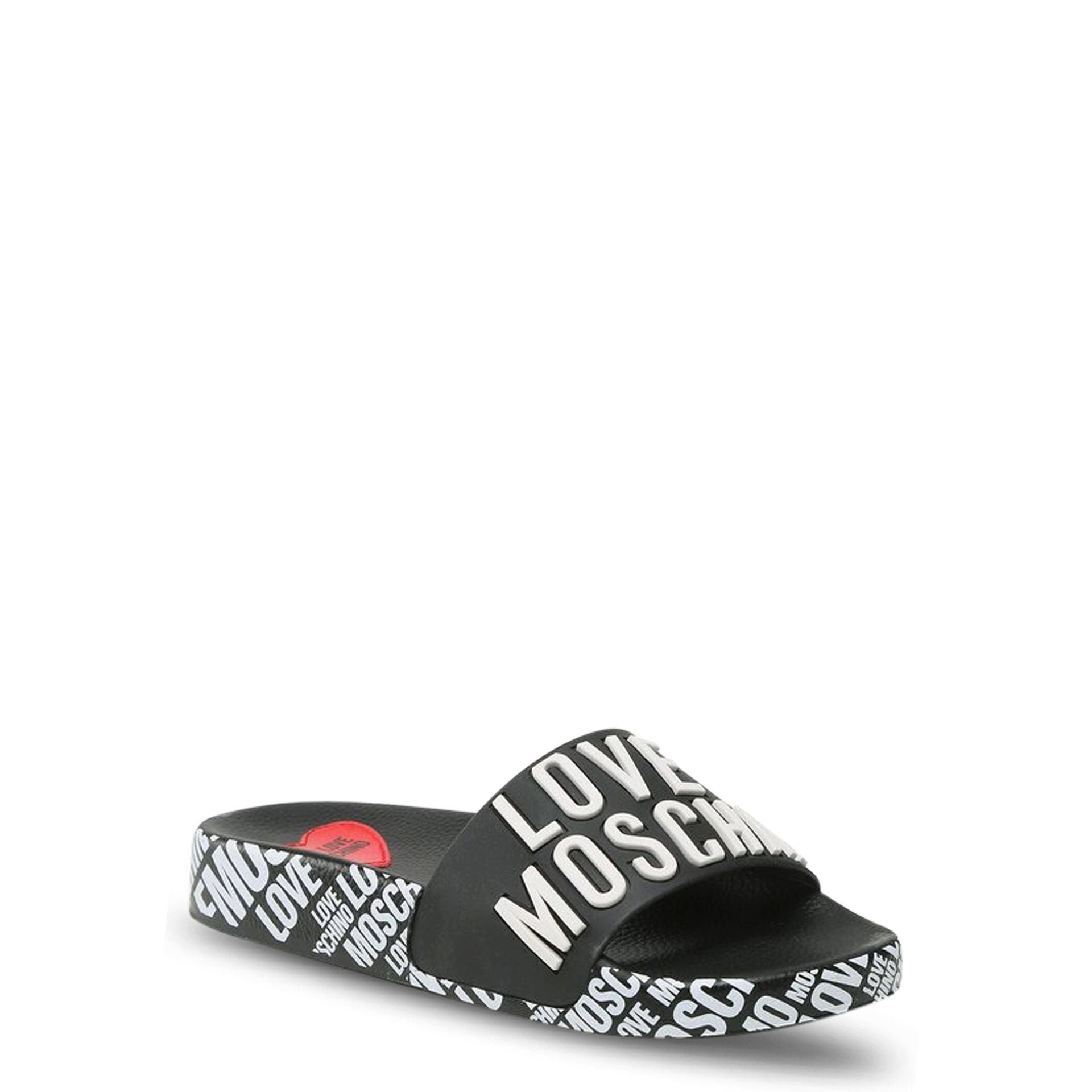 LOVE MOSCHINO Love Moschino Flip Flops, Sommerliche Must-haves, Schwarz Badesandale Der Hingucker am Strand