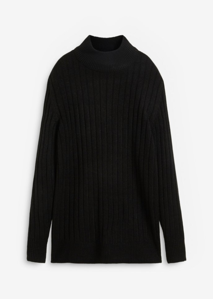 Pullover mit Stehkragen